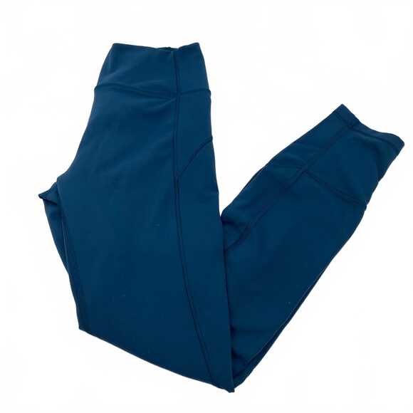 Lululemon Pants - Lululemon Blue Ankle Leggings | Women’s Regular Size 6